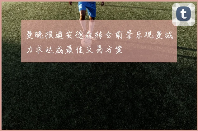 曼晚报道安德森转会前景乐观曼城力求达成最佳交易方案